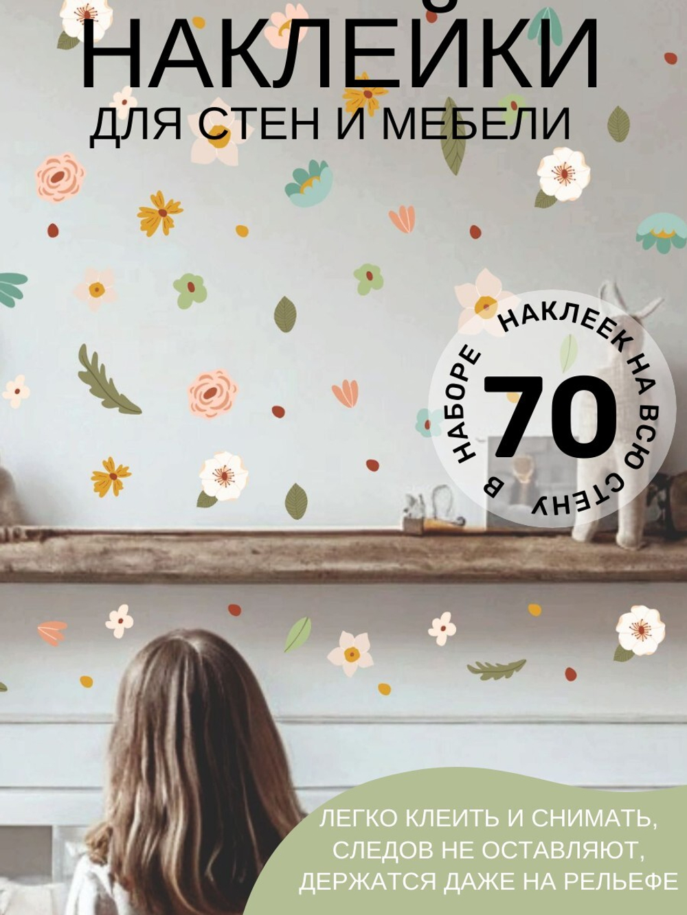 Стикеры ЦВЕТЫ ВЕСЕННИЕ