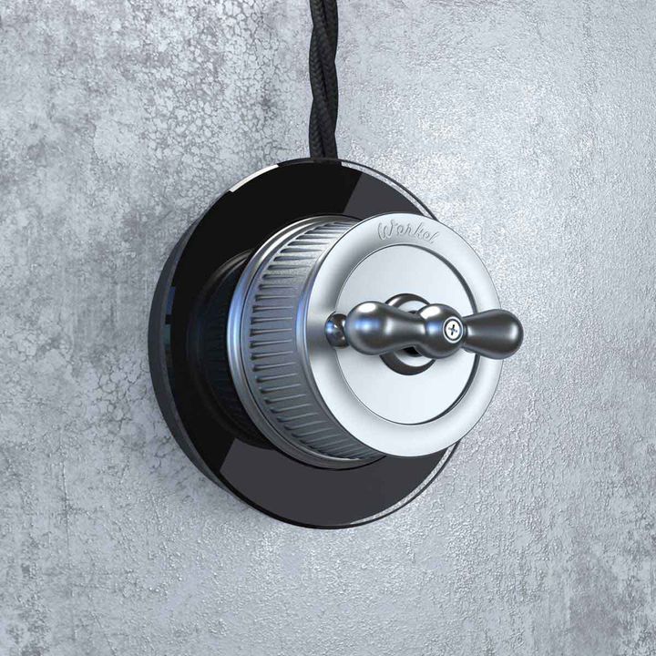 Рамка на 1 пост черная Werkel W0015108 4690389166426