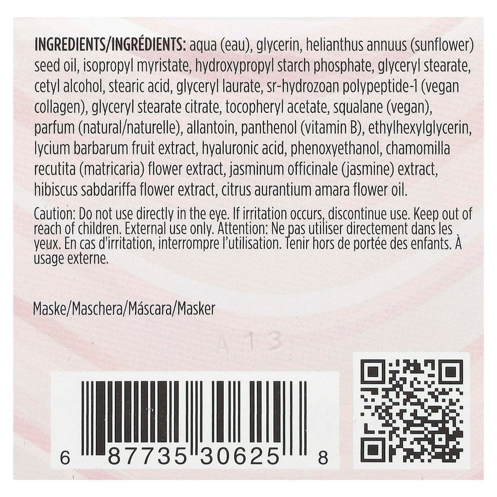 Pacifica, Vegan Collagen, разглаживающая маска с коллагеном, 75 мл (2,5 жидк. унции)