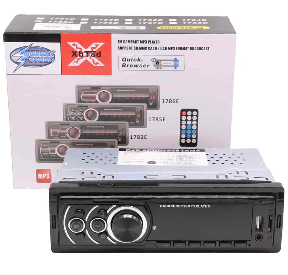 Автомагнитола ENERGY SOUND 1785E, Bluetooth , usb, micro, aux, fm, пульт