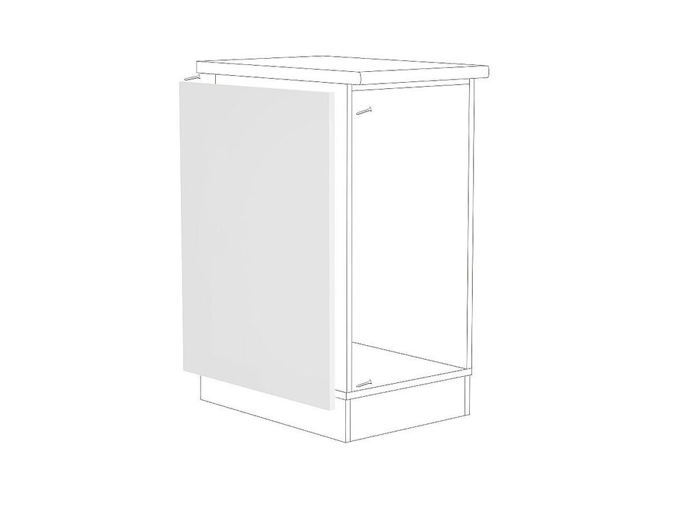 Фасад боковой для нижнего шкафа ФТ 716