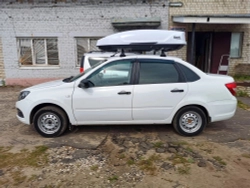 Автобокс Way-box Cobra 480 на крышу Lada Granta