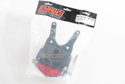 Tail light DRC for Honda CRF250L-M-Rally. Smoke/Red lens. Tail tidy, Short tail