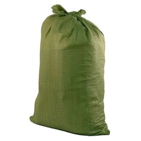 Мешок полипропиленовый 70*120 см, для строительного мусора, зеленый, 70 кг