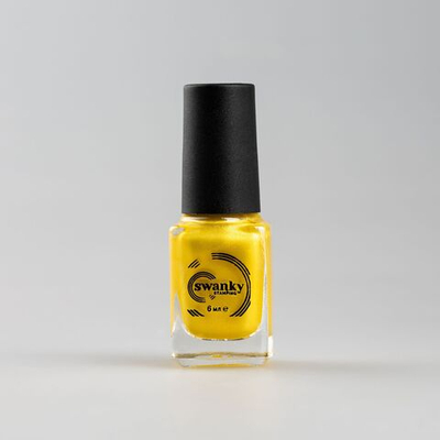 Swanky Stamping Лак для стемпинга M05 желтое золото, 6мл