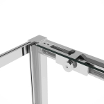 Душевой уголок Slim Soft VSR-1SS9010CL, 1000*900, хром, стекло прозрачное, , шт