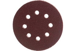 Круг шлифовальный универсальный 5 шт. (125 мм; Р60) "МАСТЕР" Зубр 35562-125-060