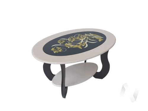 СТЕКЛО для СЖ-6 ФОН с рисунком (черное)