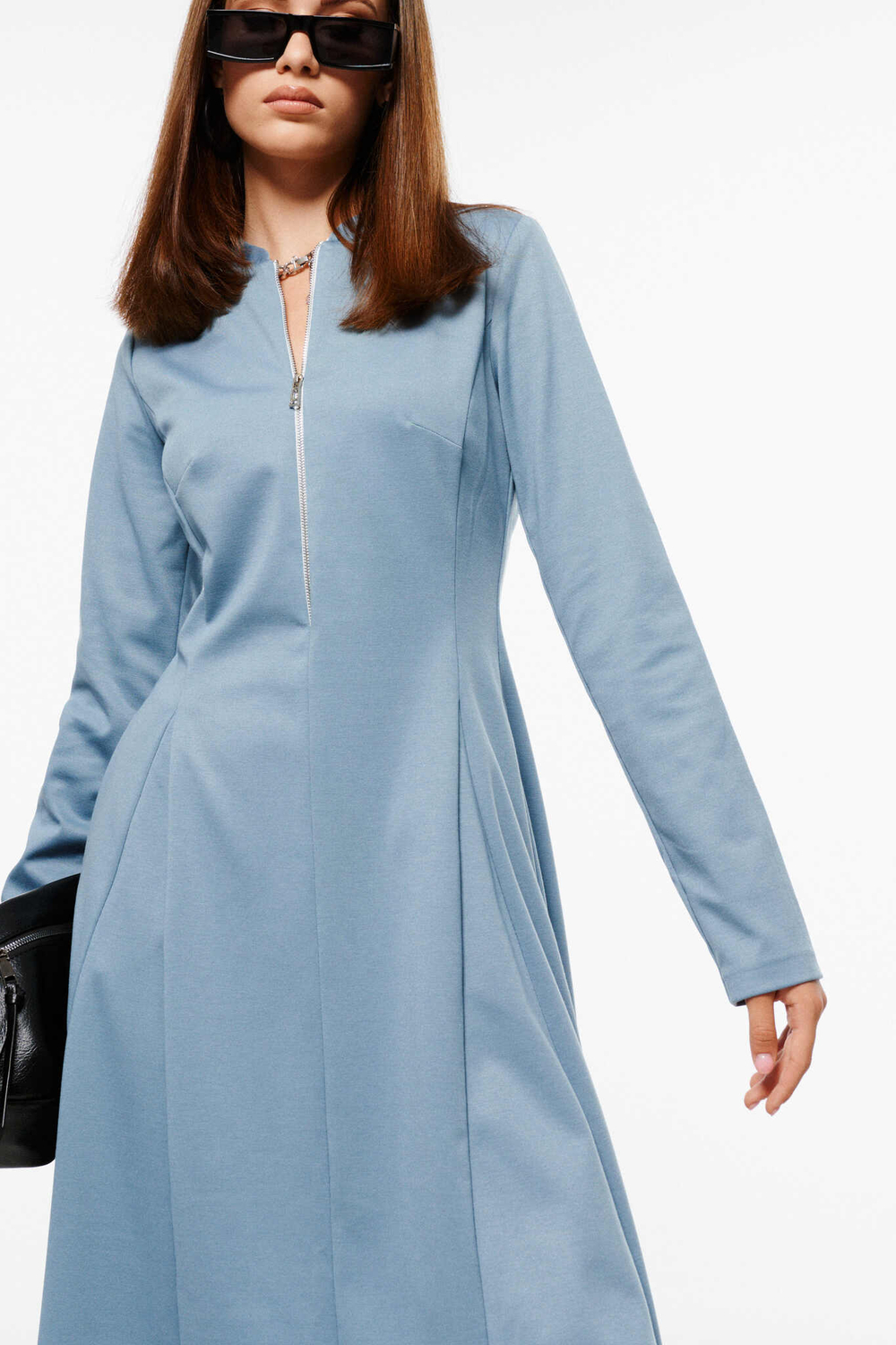 Платье milmil "Торонто" голубой / модель 1076