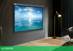 Проекционный экран Cactus CS-PSW-104X186-SG серый