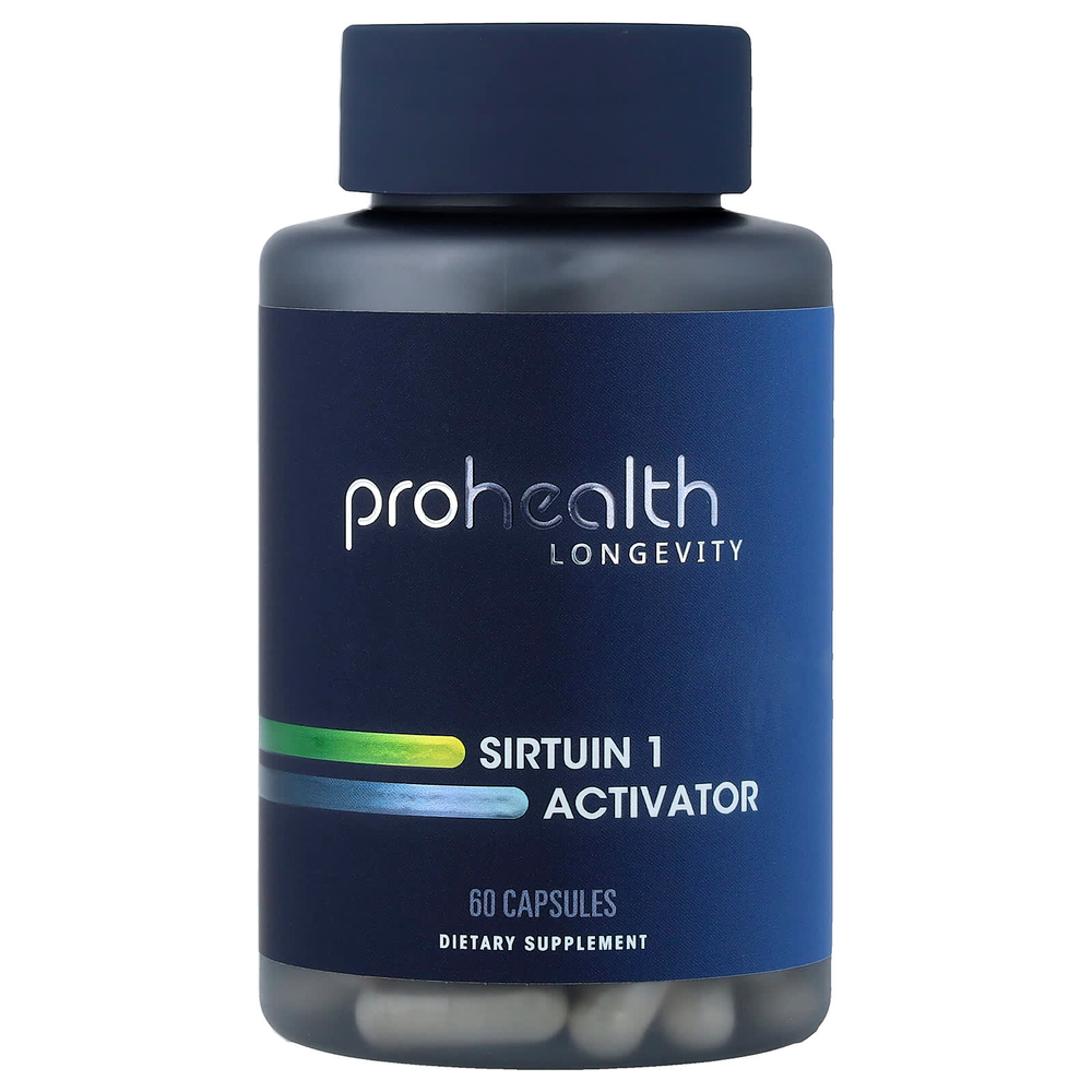 ProHealth Longevity, сиртуин 1-активатор, 60 капсул