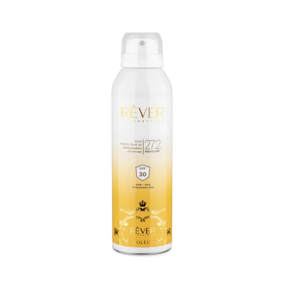 27.2 Rever Солнцезащитный крем-спрей SPF 30-Soin Protecteur 30 Crema protettiva con anti-age,150 мл