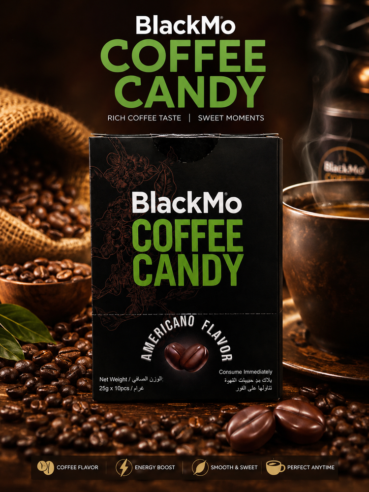 Карамель BlackMo Со вкусом кофе американо 250 г