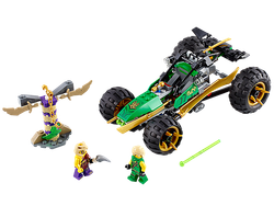 LEGO Ninjago: Тропический багги Зеленого ниндзя 70755 — LEGO Jungle Raider, Ниндзяго