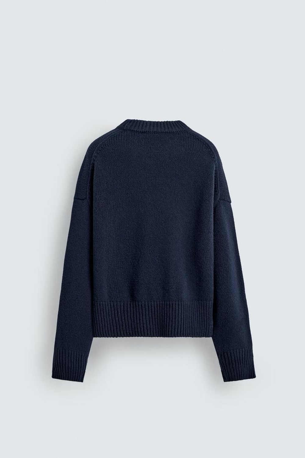 ZARA HARRY LAMBERT X DISNEY ДЖЕМПЕР С НАДПИСЬЮ И ПРИНТОМ МИККИ, МОРСКОЙ СИНИЙ