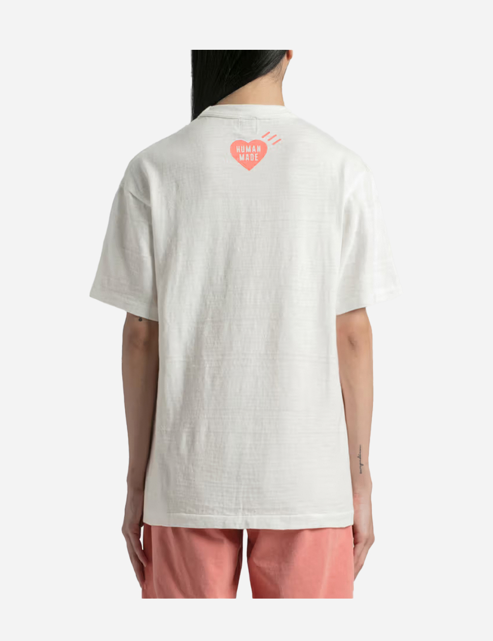 Human Made Flamingo T‑Shirt White