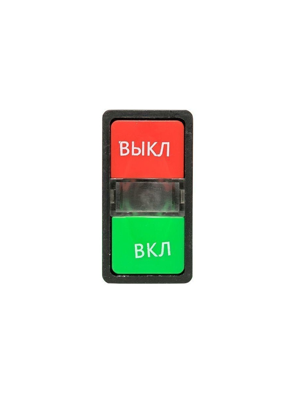 Кнопка AS-22N "Пуск-Стоп" прямоугольная 220В NO+NC EKF pbn-as-rec