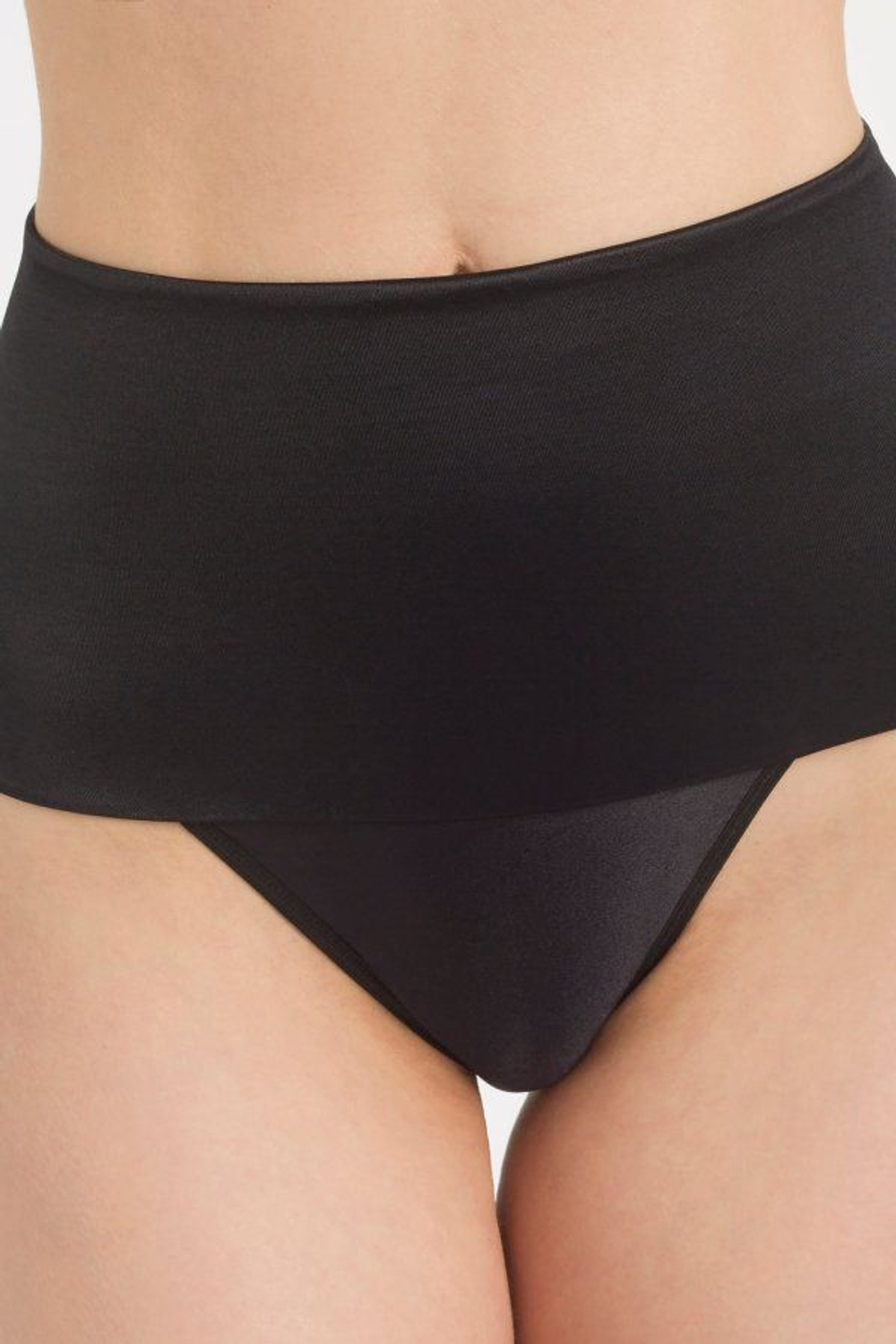 Корсетные трусы-стринги с широким эластичным поясом (Размер: 2X) (Цвет: бежевый)