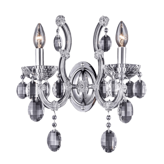 Бра Crystal Lux Hollywood AP2 Chrome