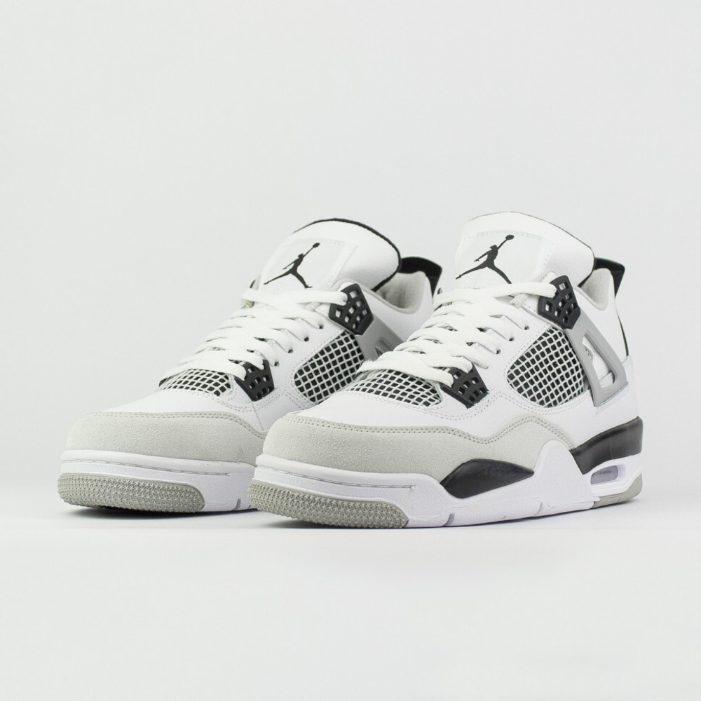 кроссовки Air Jordan 4 Retro White / Black