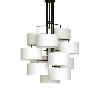 Ceiling design lamp  Noon 12 by Zeitraum (White)