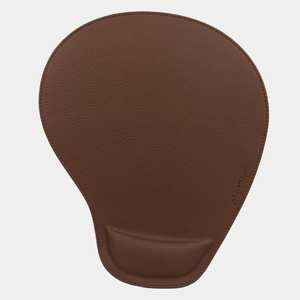 Коврик для мышки Elephant из натуральной кожи теленка, шоколадного цвета