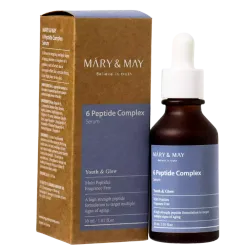 MARY&MAY Омолаживающая сыворотка с пептидным комплексом  6 Peptide Complex Serum 30 мл