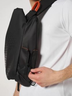 Рюкзак маленький городской с зарядкой с одной лямкой