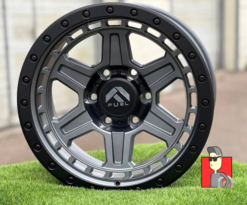 Комплект дисков Fuel Off-Road 17x9 et0 6x139.7