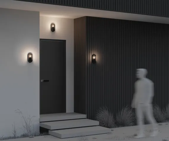 Настенный светильник (бра) Свеча / Candle E27x1 15Вт IP 65 Outdoor o449wl-01gf