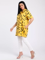 Туника-рубашка хлопок большие размеры