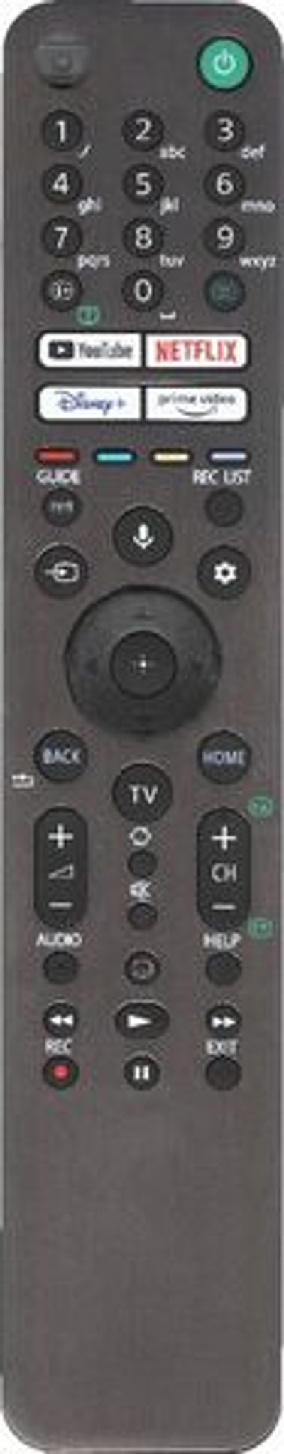 Голосовой пульт RMF-TX621E для Smart телевизоров SONY