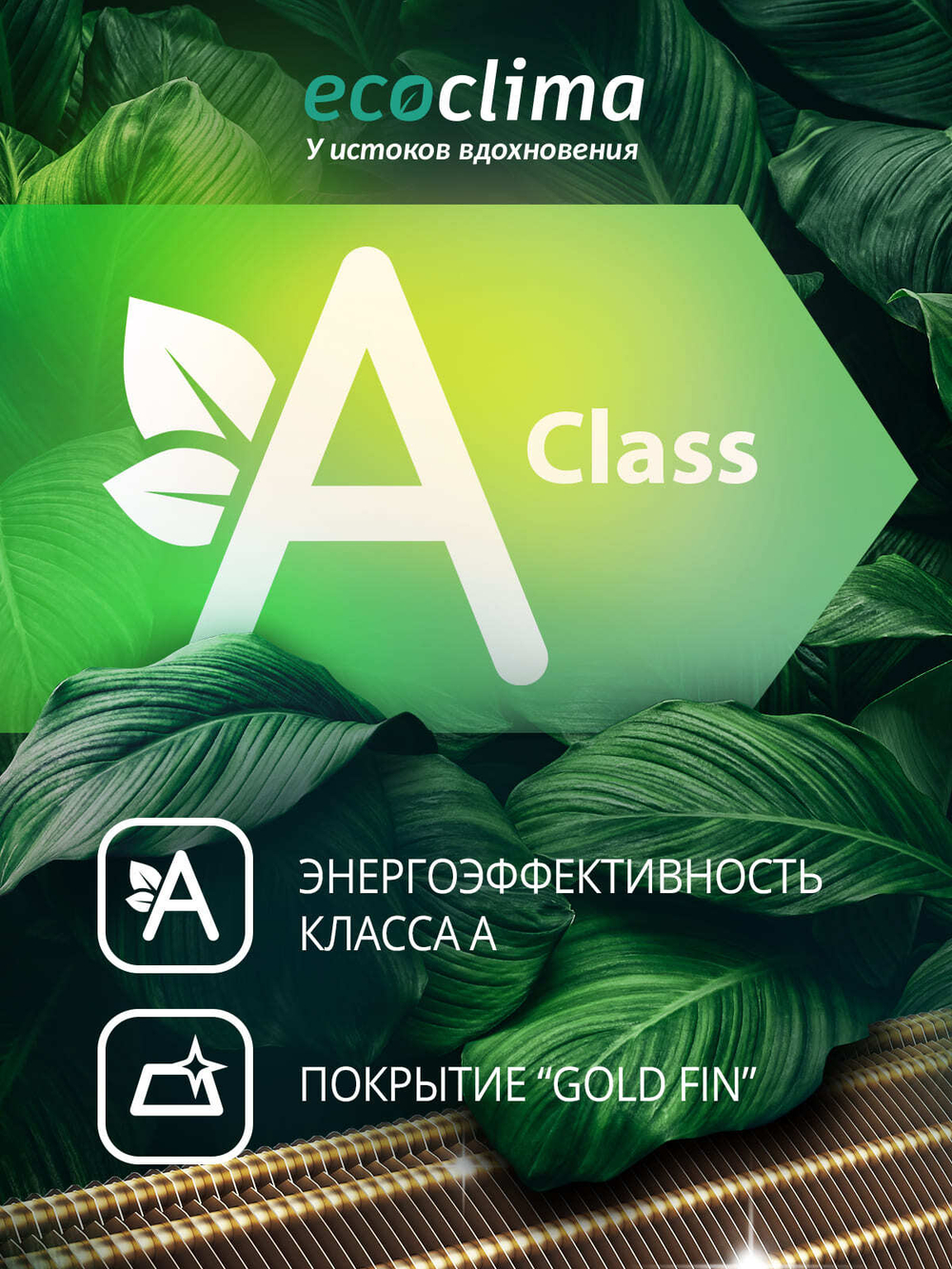 Настенная сплит-система Ecoclima ECW-CH07/AA-4R1 + EC-CH07/A-4R1, белый