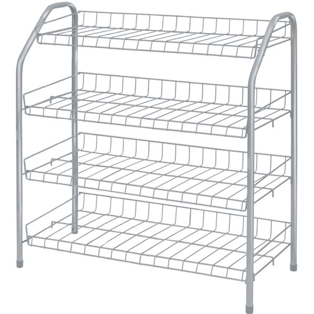 Этажерка (ЭТ1/МС матовый серый)