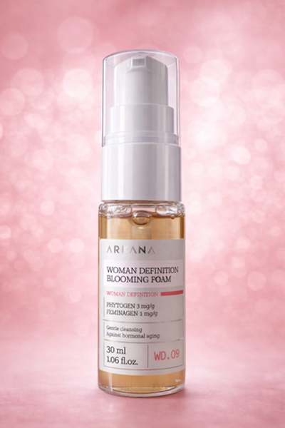 Woman Definition Blooming Foam - Очищающая пенка с фитоэстрогенами для лица, 30 мл