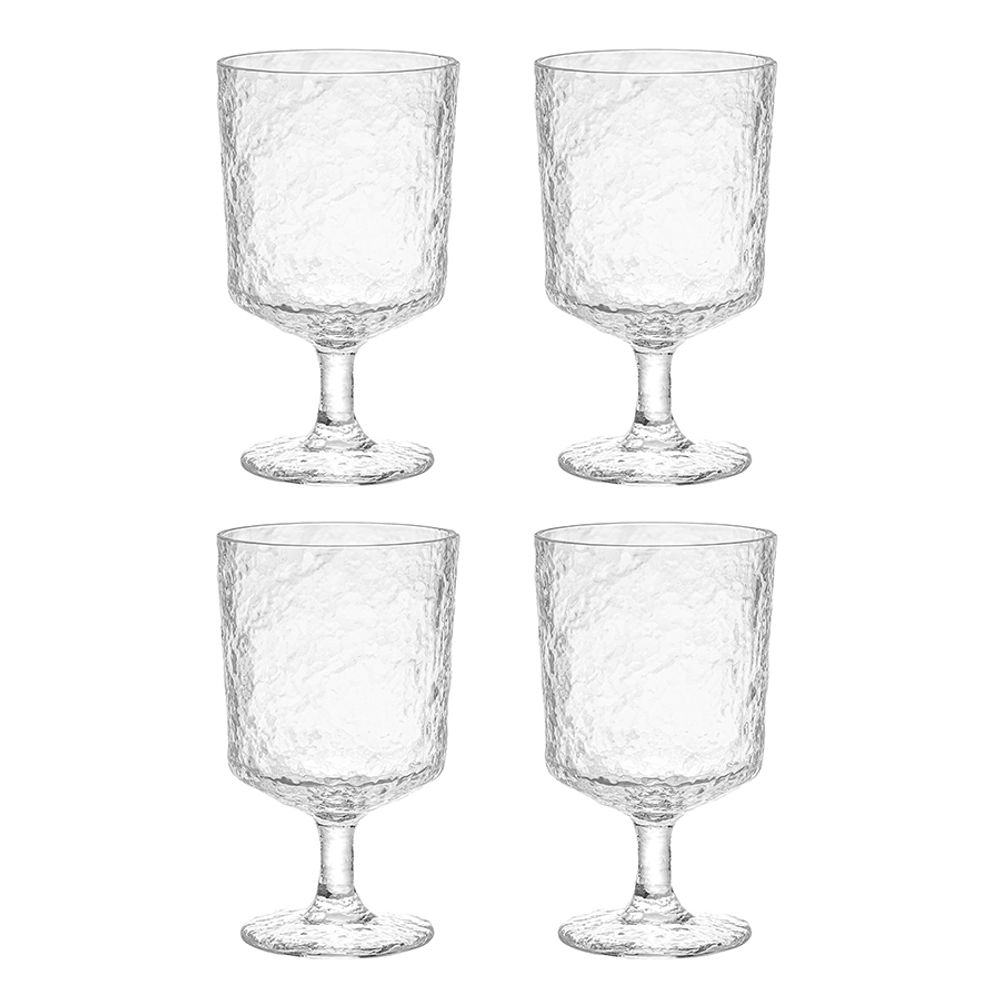 Набор бокалов из акрила Arctic для вина, 280 мл, прозрачный, 4 шт.