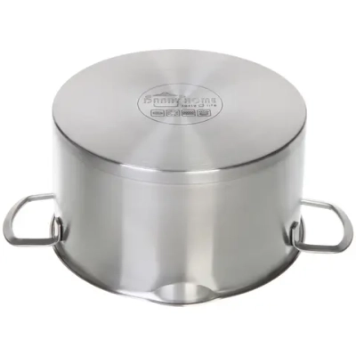Кастрюля из нержавеющей стали STELLA 6л, индукция, DH11-24