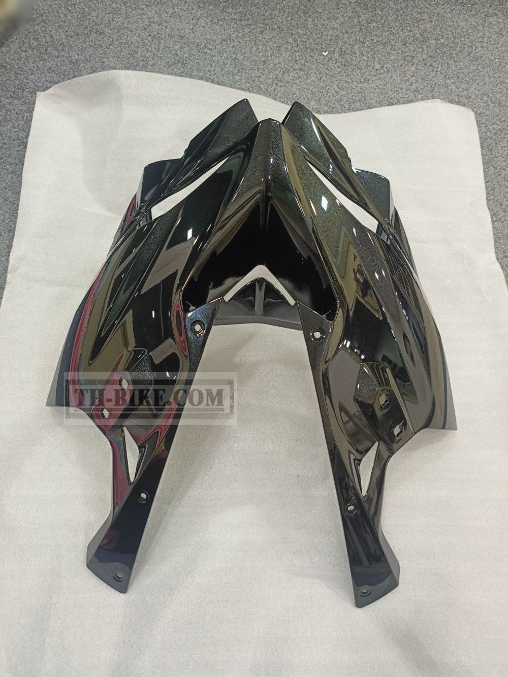 55028-0725-660. COWLING,UPP,M.S.BLACK. KAWASAKI