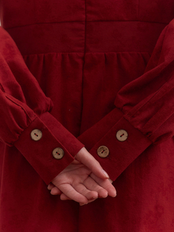 Платье с оборками