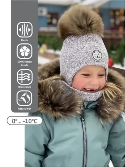 Шапка из флиса BONBON