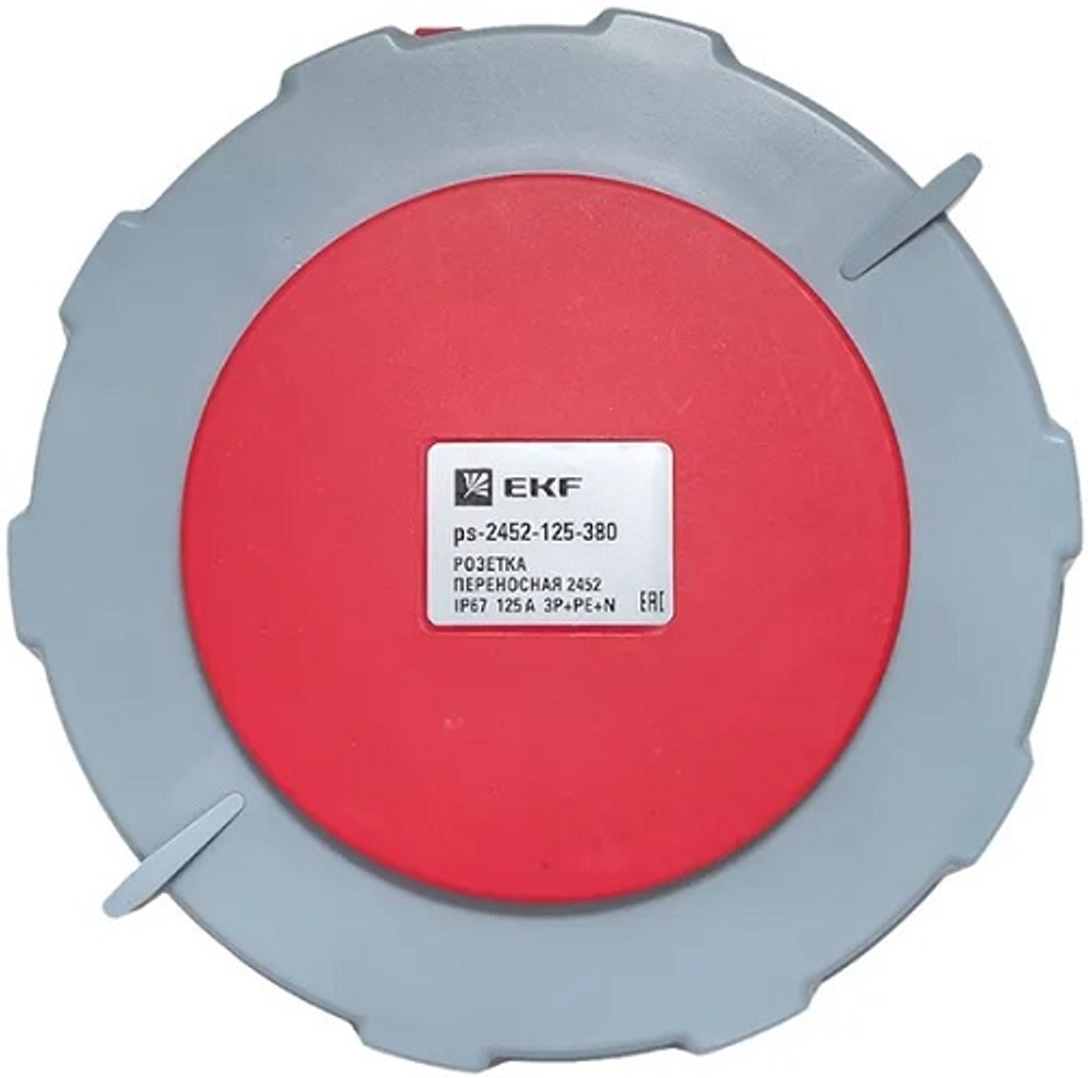 Розетка переносная EKF ps-2452-125-380