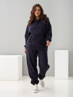 Костюм с брюками КБис-091/антрацит-п