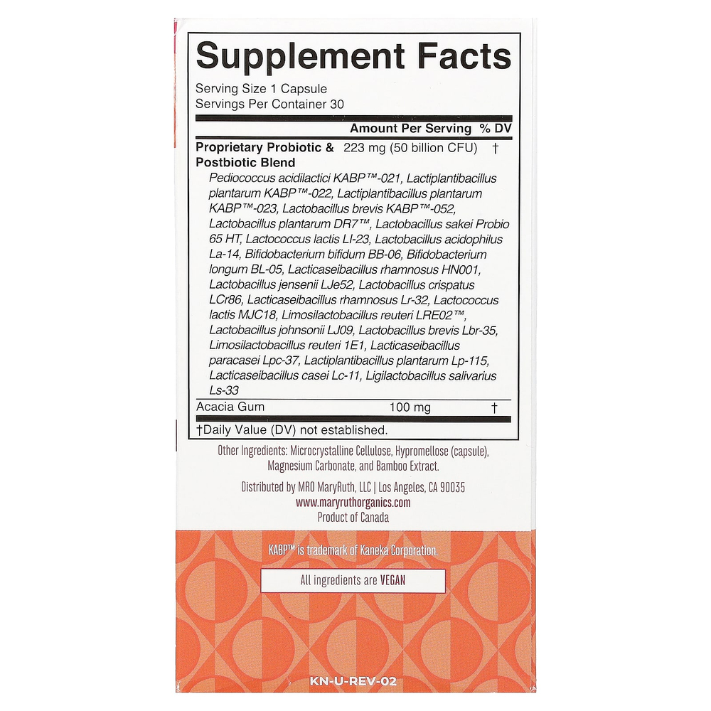 MaryRuth's, 3 в 1 Daily Women's Health, 50 млрд КОЕ, 30 капсул