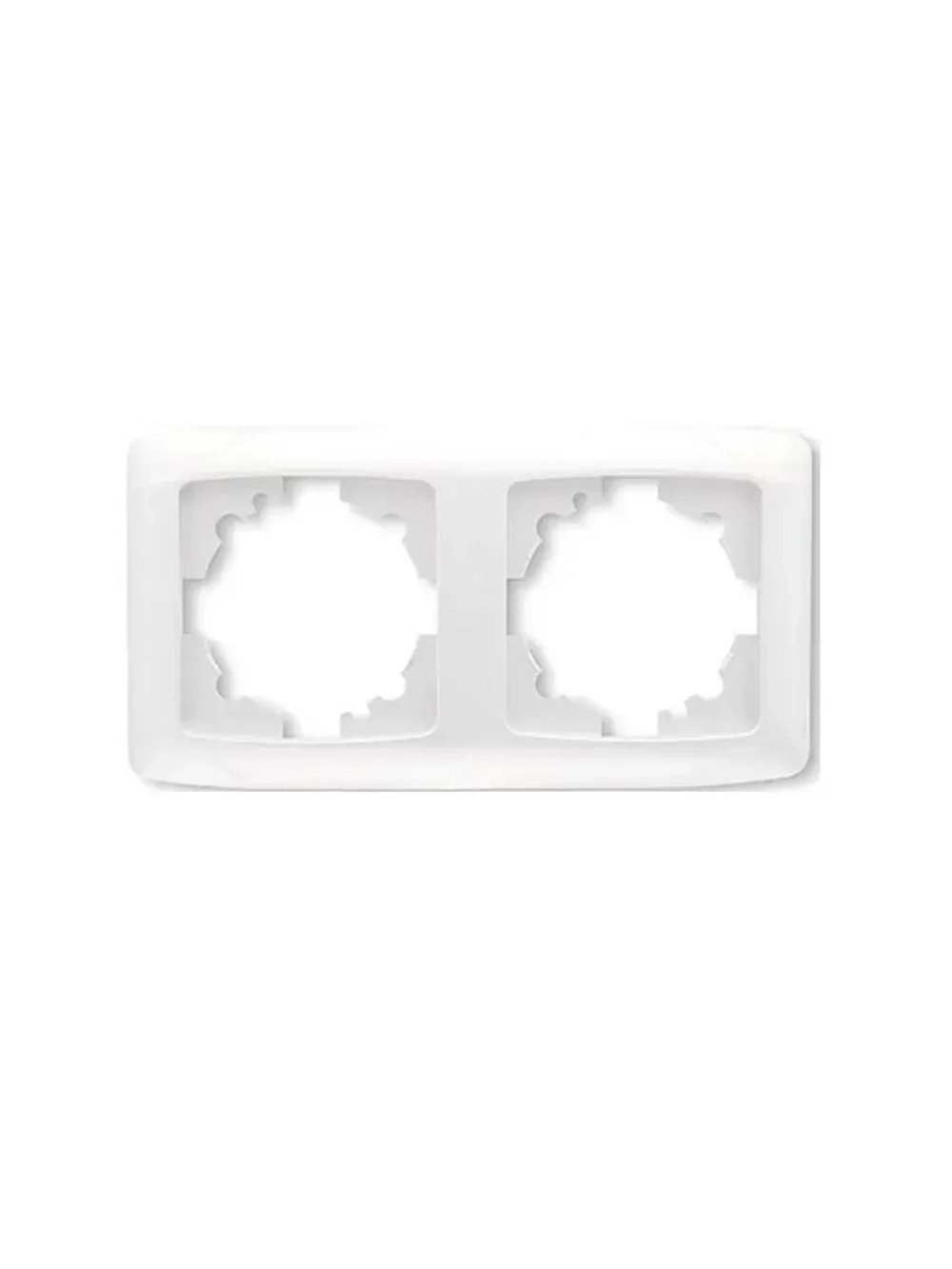 Рамка 2-я горизонтальная белый Viko Carmen