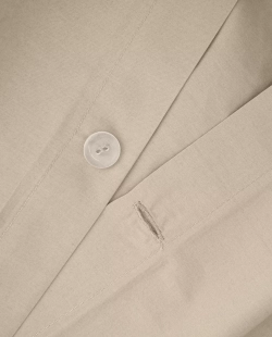 ZARA HOME (300 НИТЕЙ) ПОДОДЕЯЛЬНИК ИЗ ХЛОПКА ПЕРКАЛЬ, БЕЖЕВЫЙ