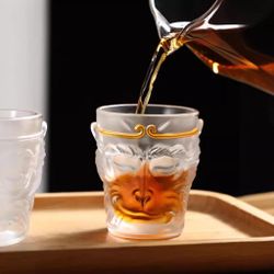 Чашка 110 мл кофейная без ручки матовая Asia Zen Barista (Бариста) стекло P.L. Barbossa [1]