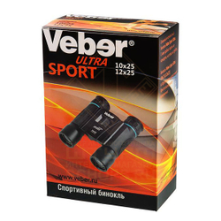 Бинокль Veber Ultra Sport БН 12х25, Black