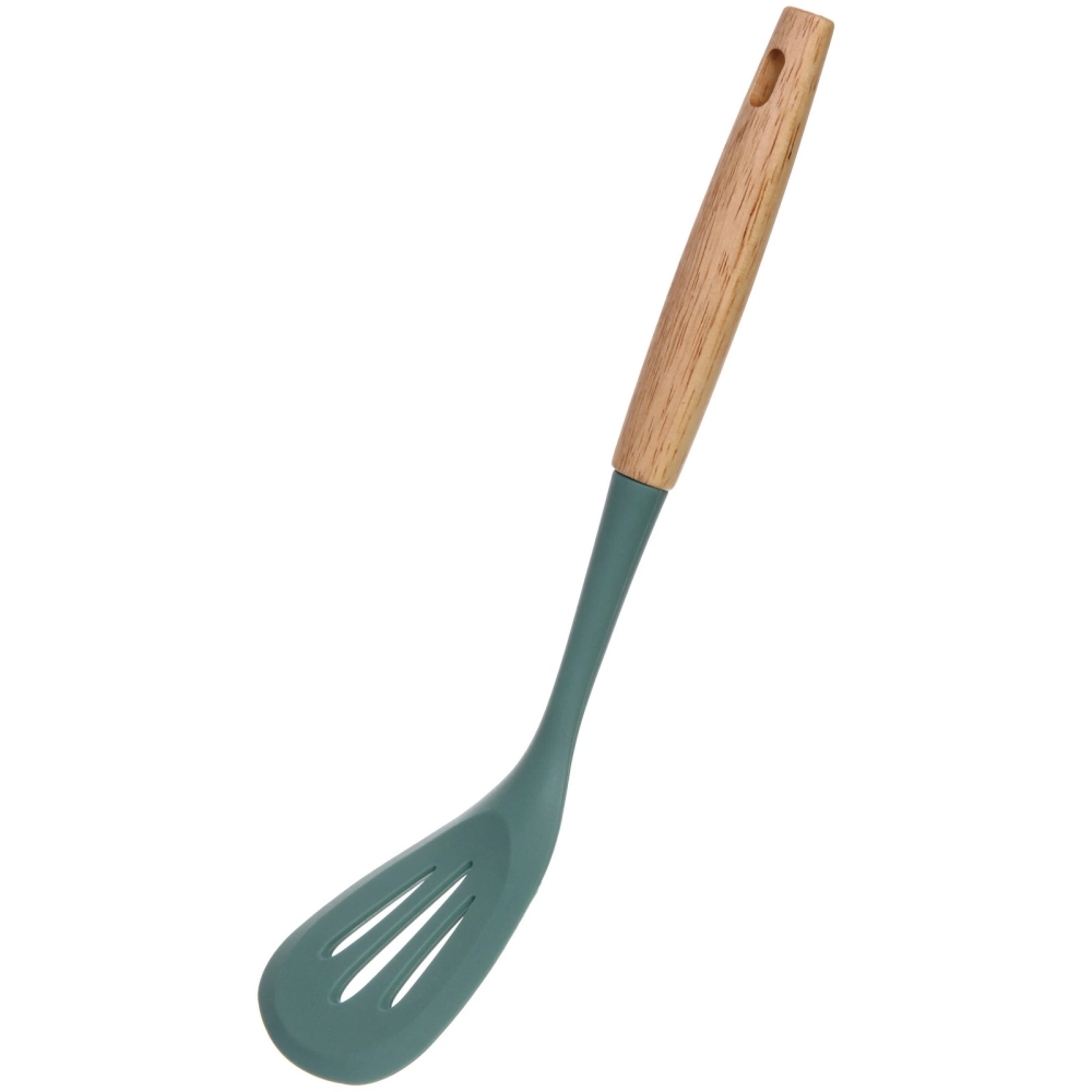 Лопатка кухонная с прорезями силиконовая «OLIVA» 33,5см