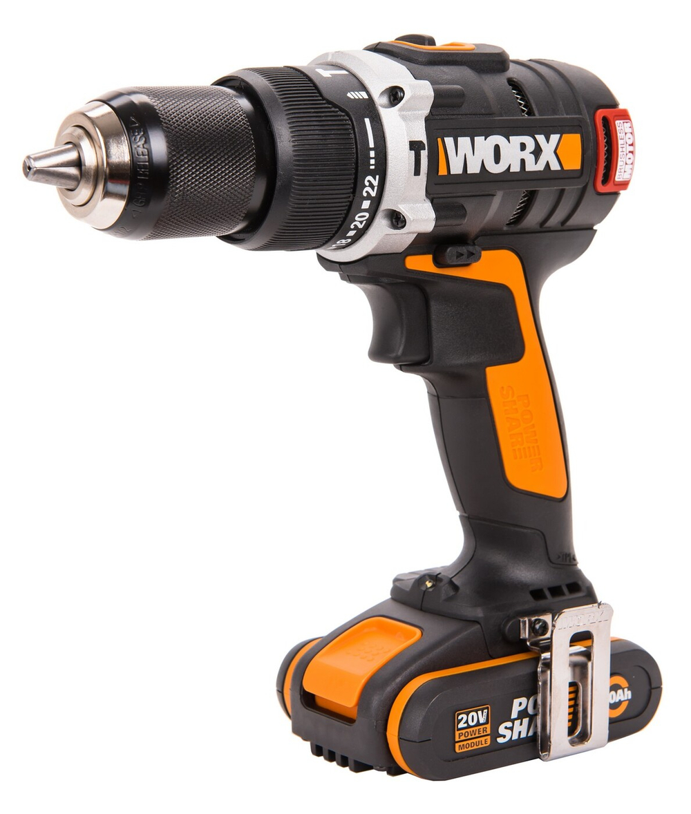 Дрель-шуруповерт ударная аккумуляторная WORX WX373