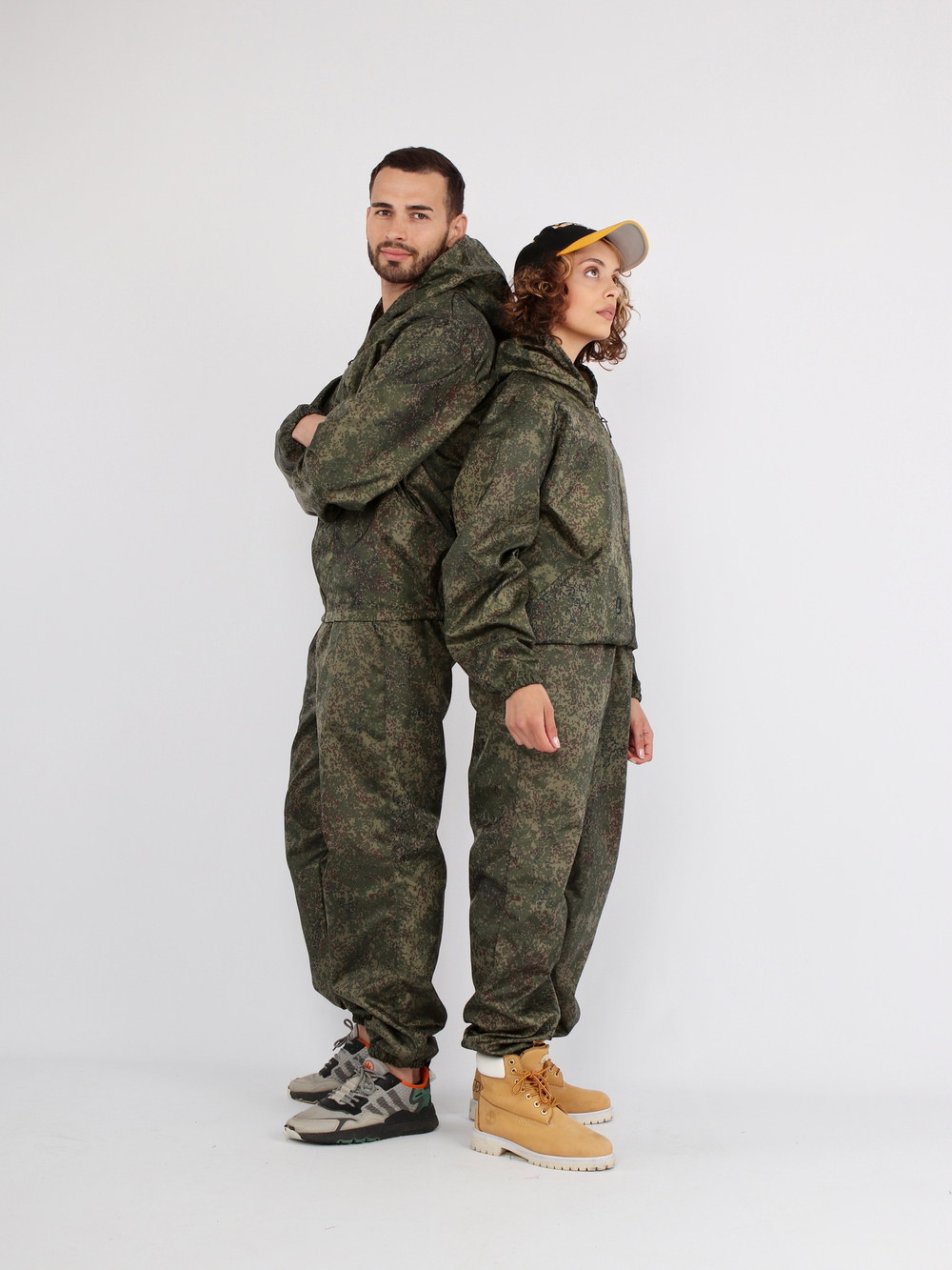 Костюм для активного отдыха Prival Ветровлагозащитный, женский, кмф Пиксель